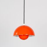 Paire de 2 suspensions vintage Flowerpot de Verner Panton, Louis Poulsen