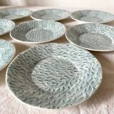 Digoin Perse dessert plates. NOT