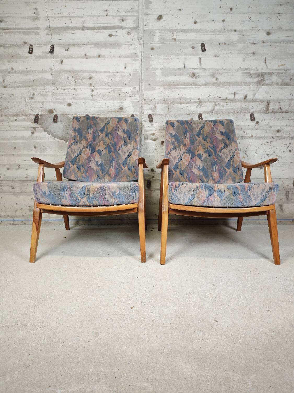Pair of vintage armchairs