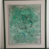 CHAVIGNOT Pierre (1958) - Mixed media on canvas - 81*65 cms