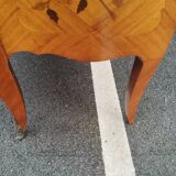 Old louis xv style marquetry chest of drawers