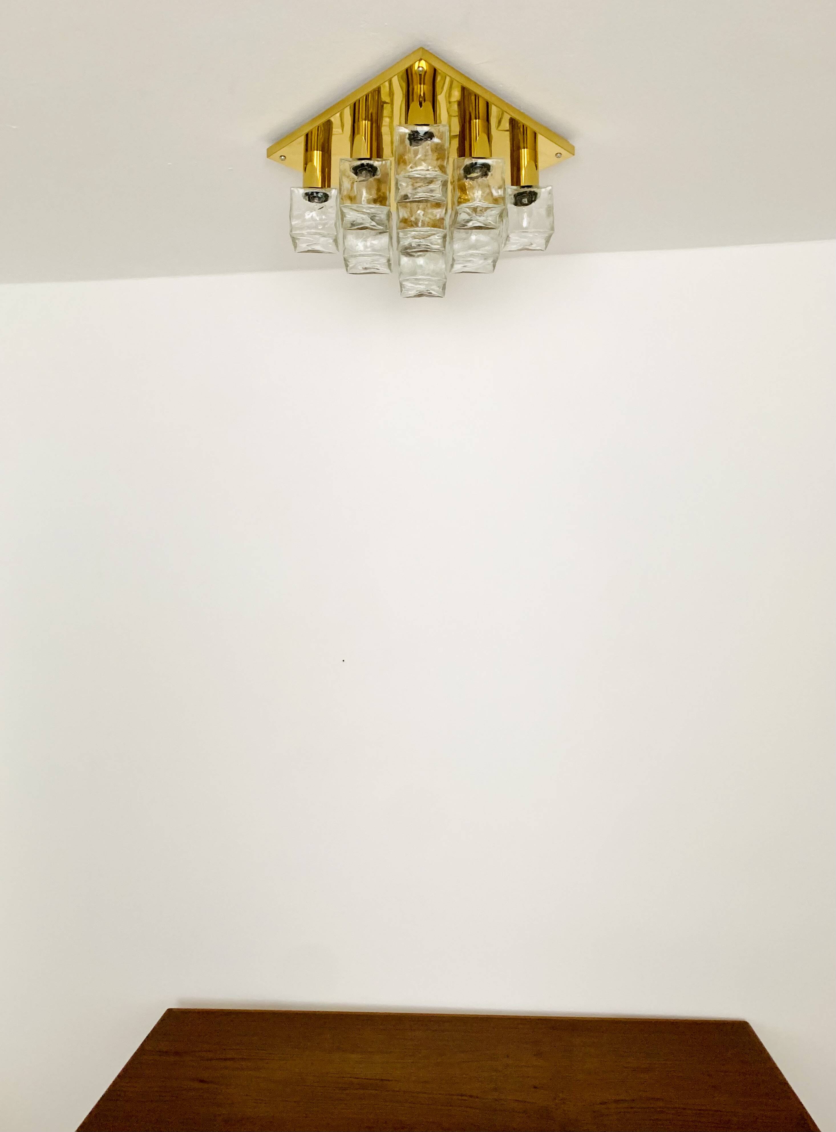 Ice Cube Flush Light by J.T. Kalmar