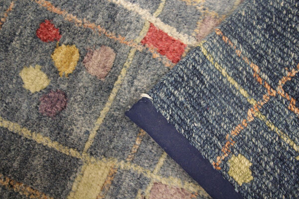 tapis Bleu Jaune tapis de Porte- 60x90cm