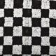 Tapis de couloir turc vintage à carreaux 2x10 69x294 cm