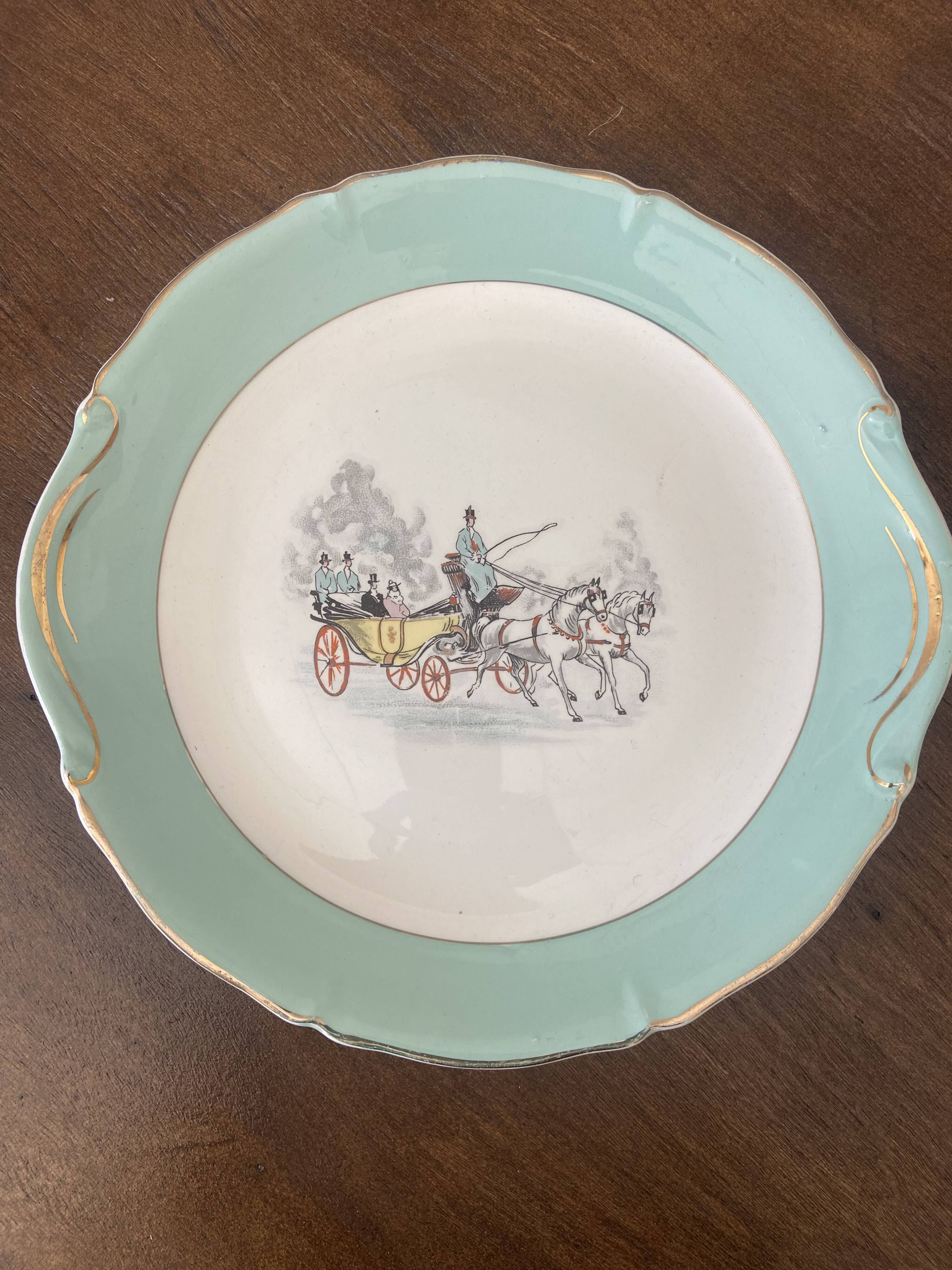 Set of 2 dishes "Bois de Boulogne" St Amand