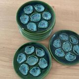 50s oyster plates