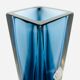 Vase Sommerso Murano design Luigi Mandruzzato, 60s