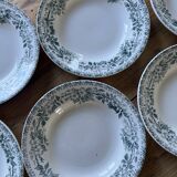 Lot 6 soup plates Guadeloupe Saint Amand