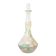 Legras (late 19th century) liqueur carafe in enamelled glass with floral decoration.