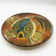 Large wall plate fish – Puigdemont, Catalonia, 1960s