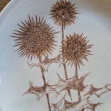 Stoneware Plates – Thistle Decor – Circa 1970