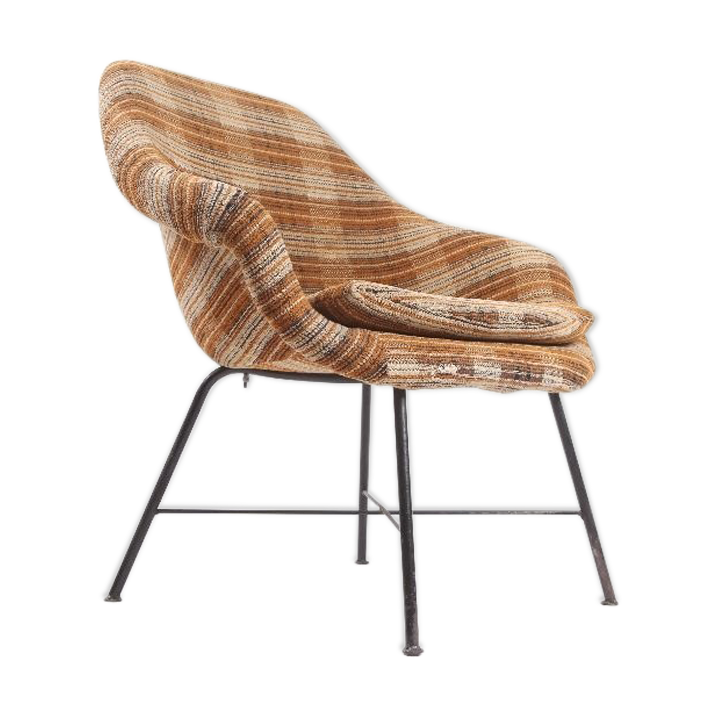 Chair mid century fiberglass 1960 s