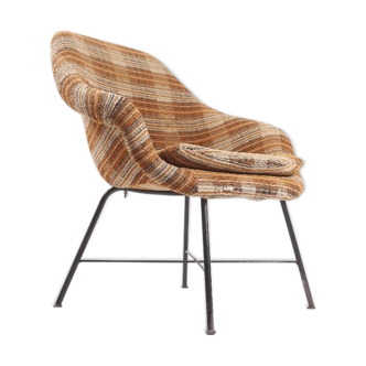 Fauteuil mid-century en fibre de verre 1960s