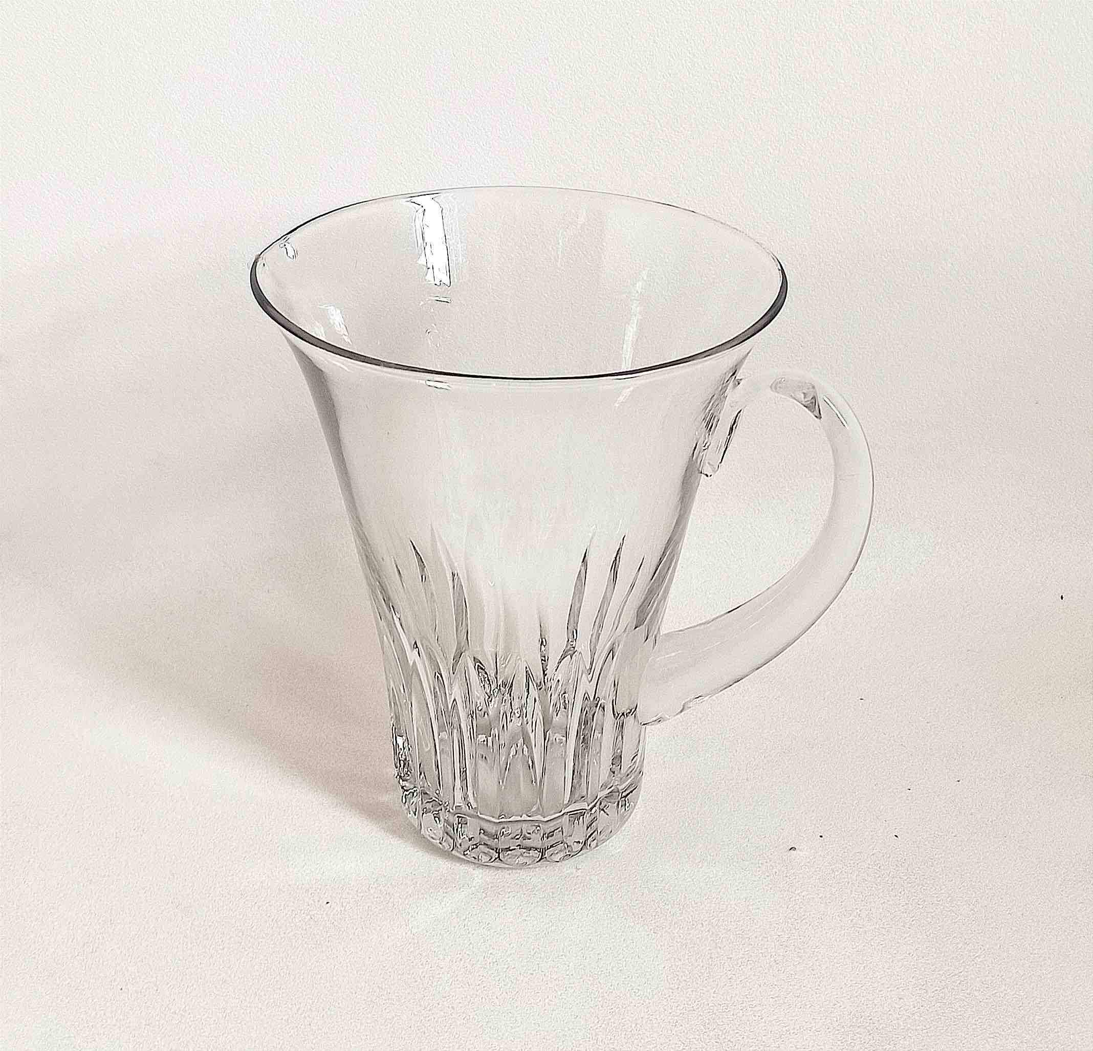 Vintage crystal carafe Height 21.7 cm