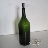 Vintage glass lamp stand