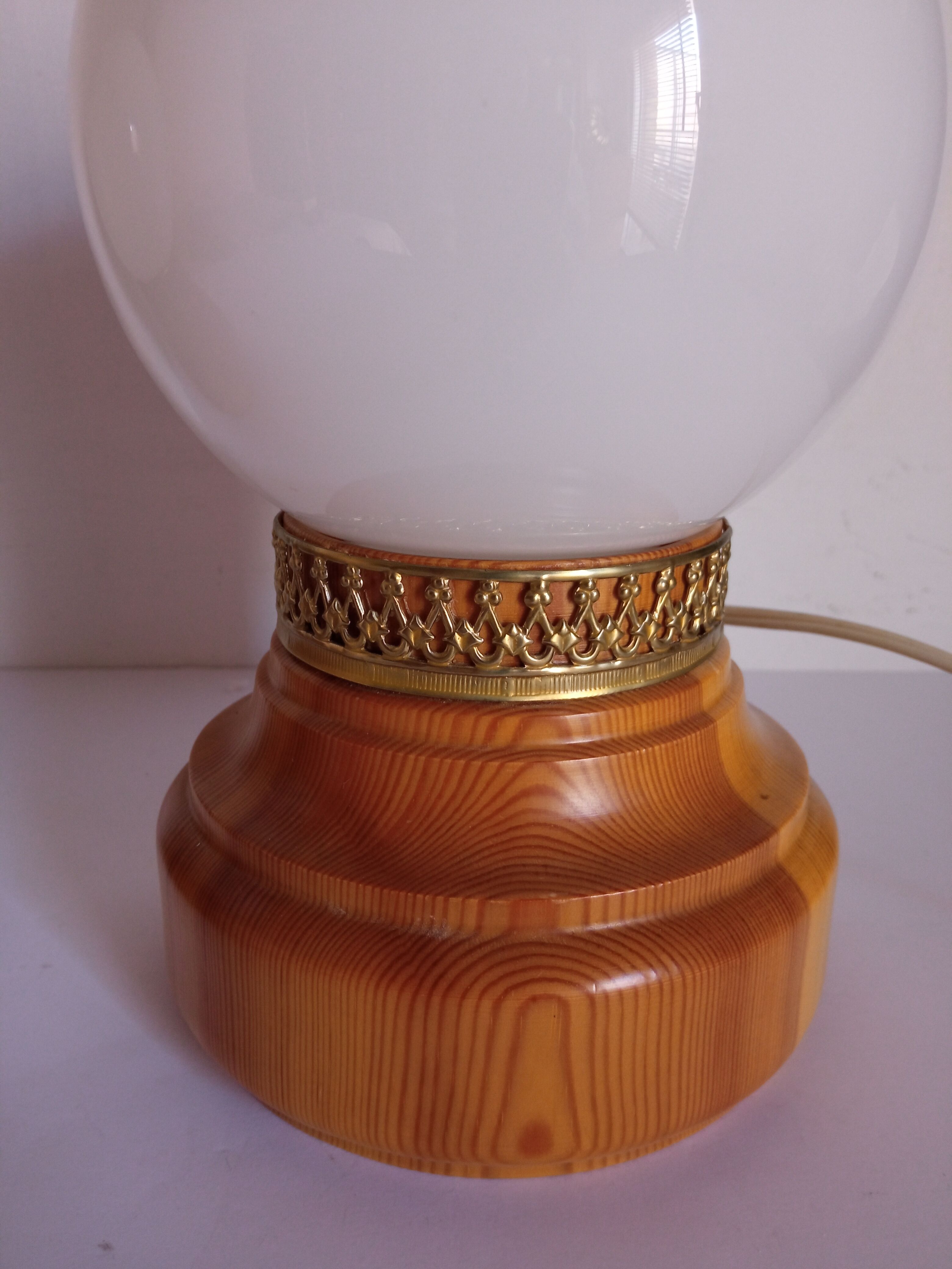 Paire de lampes de chevet vintage