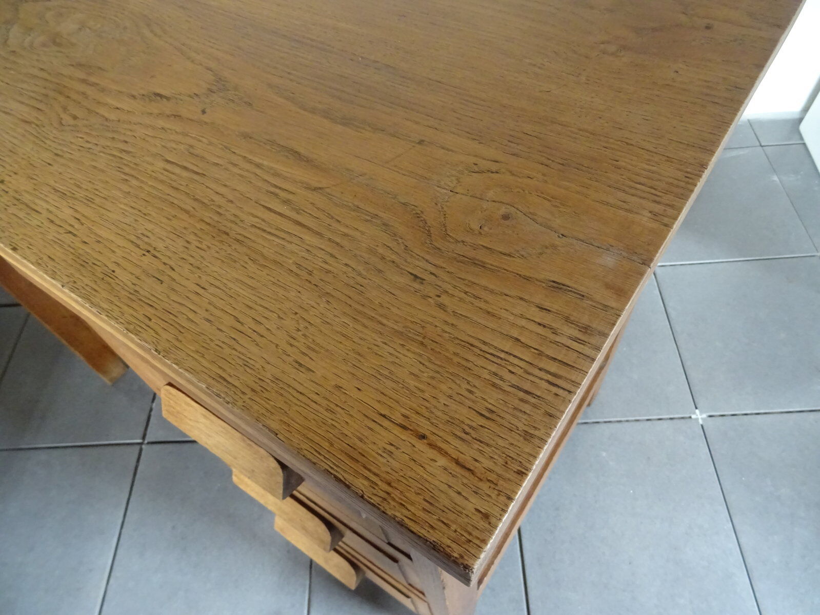 Children's desk in solid oak