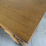 Children's desk in solid oak