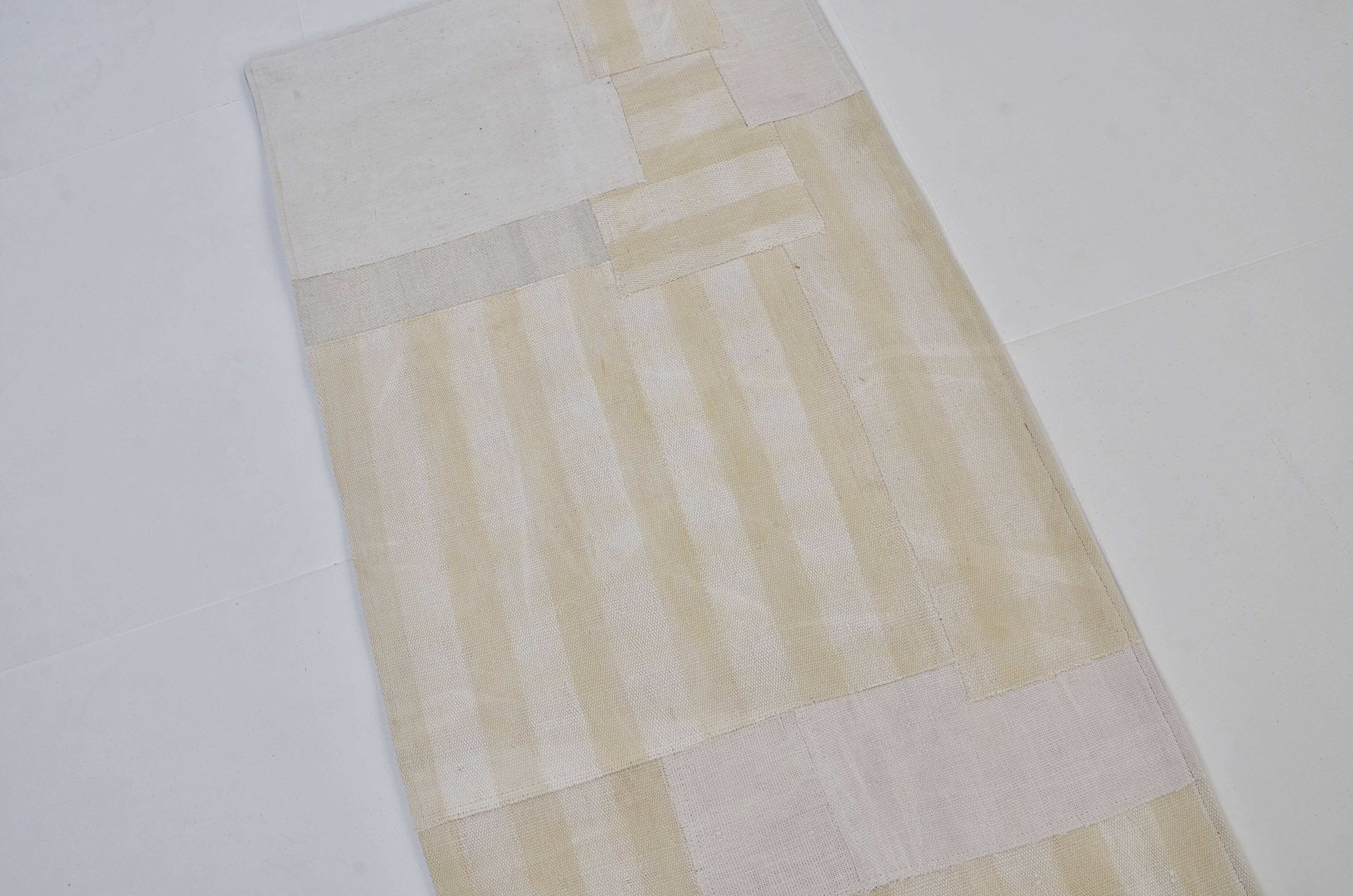 Oushak Neutral Vintage Kilim Runner sku 3849
