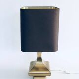 Hollywood Regency Style Brass Table Lamp, 1970s