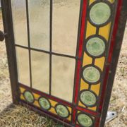 Old stained glass window