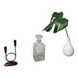 Glass whiskey decanter