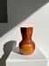 Two-tone brown ceramic wine pitcher H: 24cm