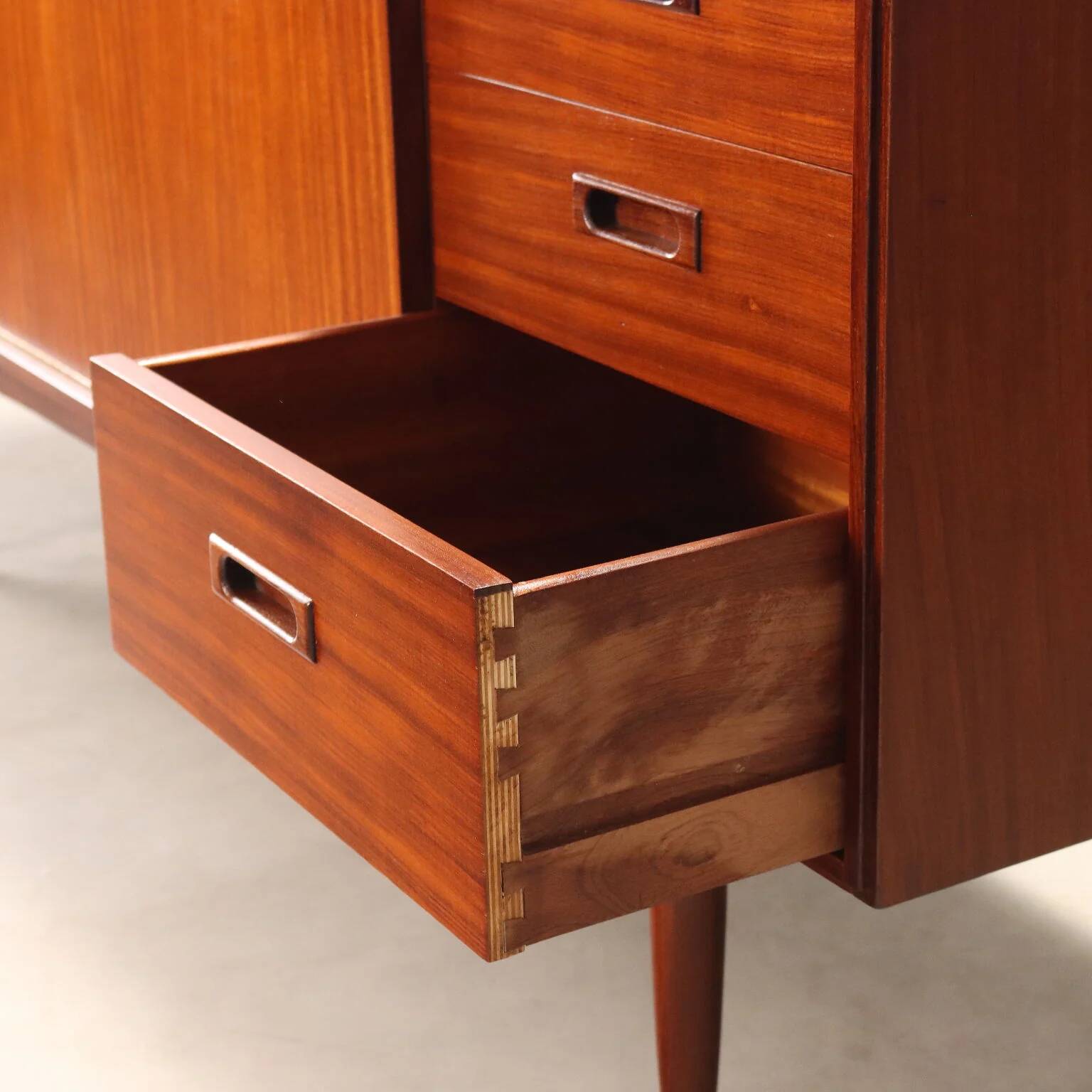 Vintage teak enfilade with drawers, United Kingdom, 1960s