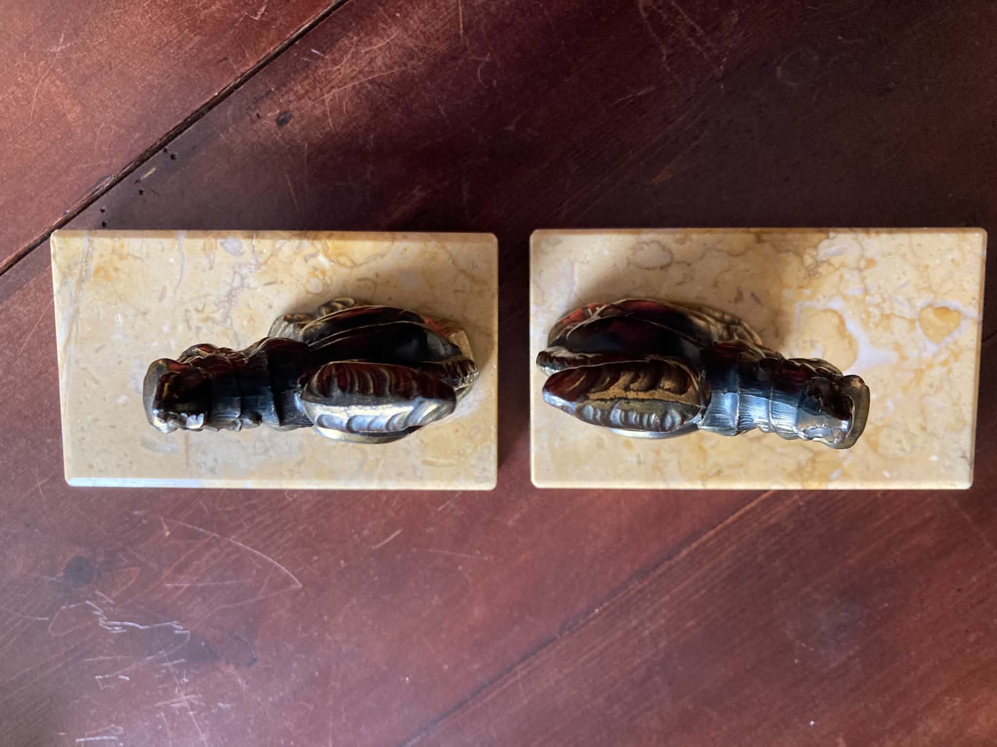 Squirrel bookends