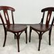 Ensemble de 4 chaises de salle à manger Thonet no.164