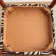 Danish teak dining chairs with zebra print from Boltinge Stølefabrik