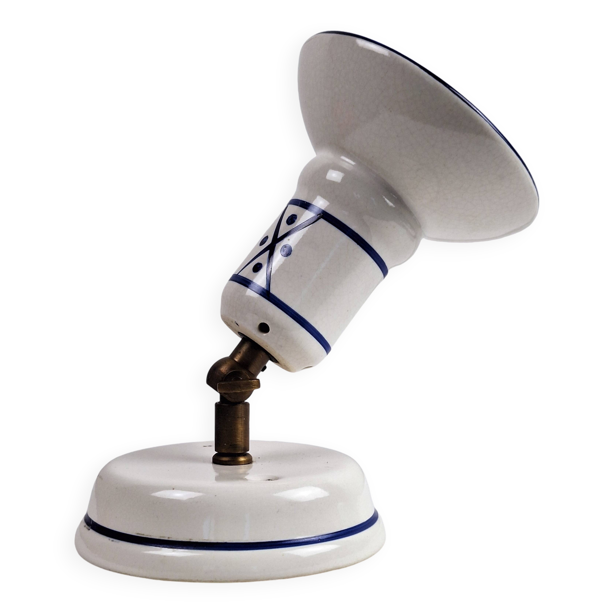 Rustic shabby kitchen ceramic spotlight