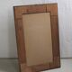 Copper relief wall mirror | Bragalini Angelo style | Italy | 1970s