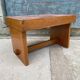 1960 Angel Pazmino leather bedside table