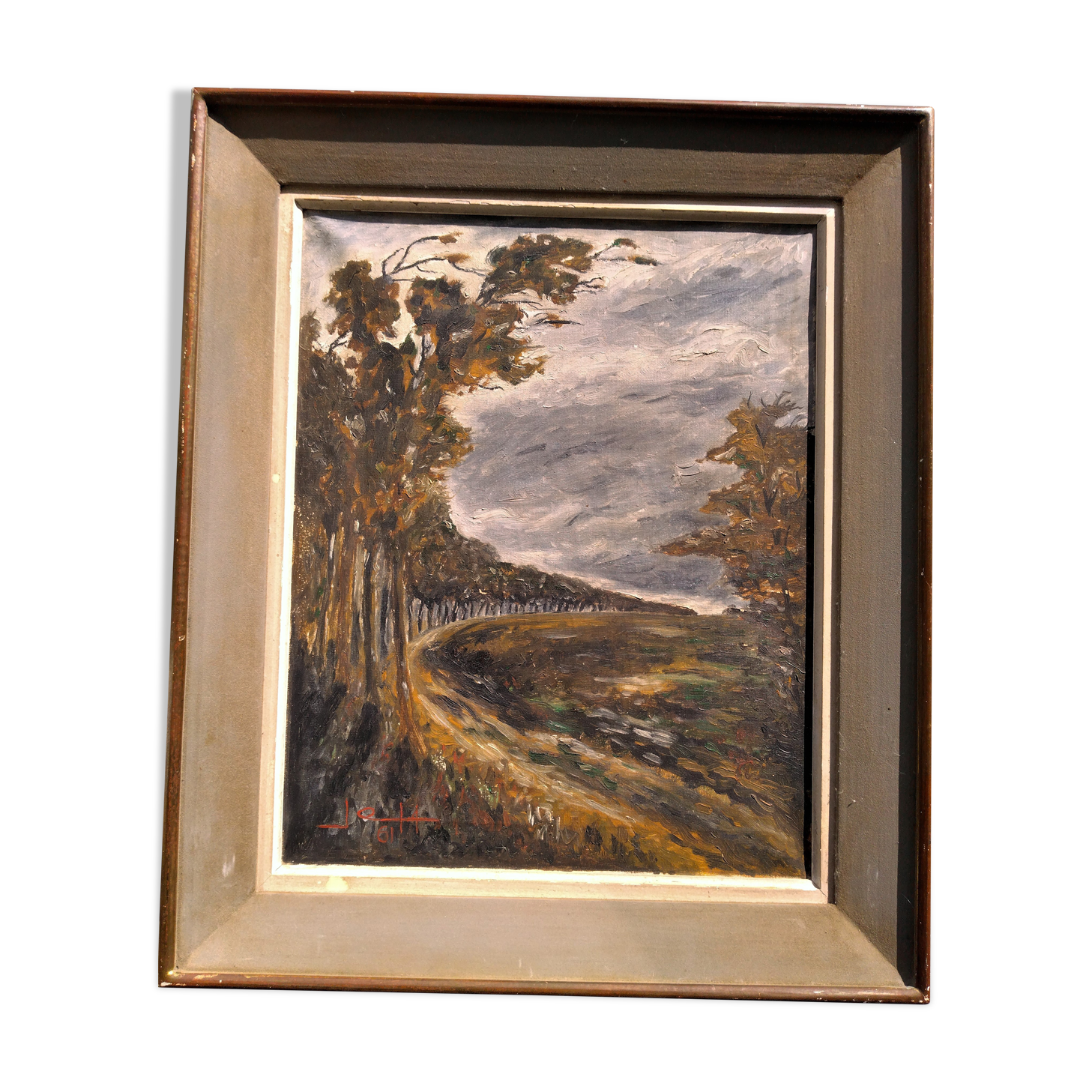 Old painting (1961) signed