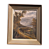 Old painting (1961) signed