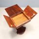 Victorian English mahogany side table, 19th century.