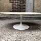 Oval coffee table for Knoll