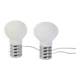 Pair of Bulb lamps by Ingo Maurer, Murano
