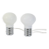 Pair of Bulb lamps by Ingo Maurer, Murano