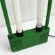 Green floor lamp by Gian N. Gigante for Zerbetto, 1980