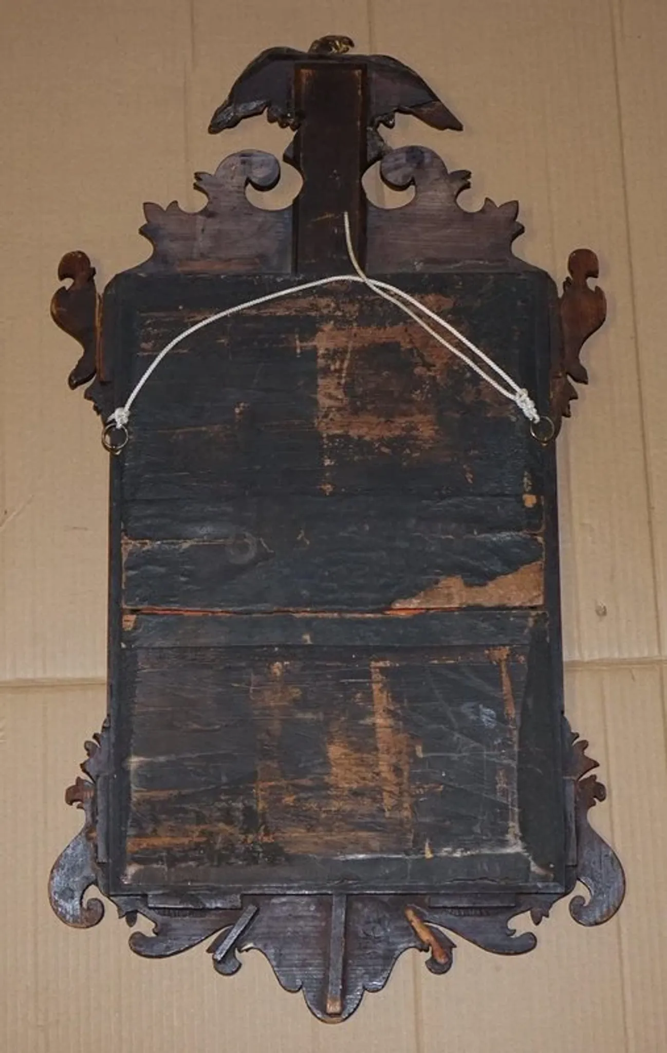 Antique Georgian Eagle Wall Mirror, 1760