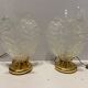 Lampes de table en verre de Murano, Ensemble de 2