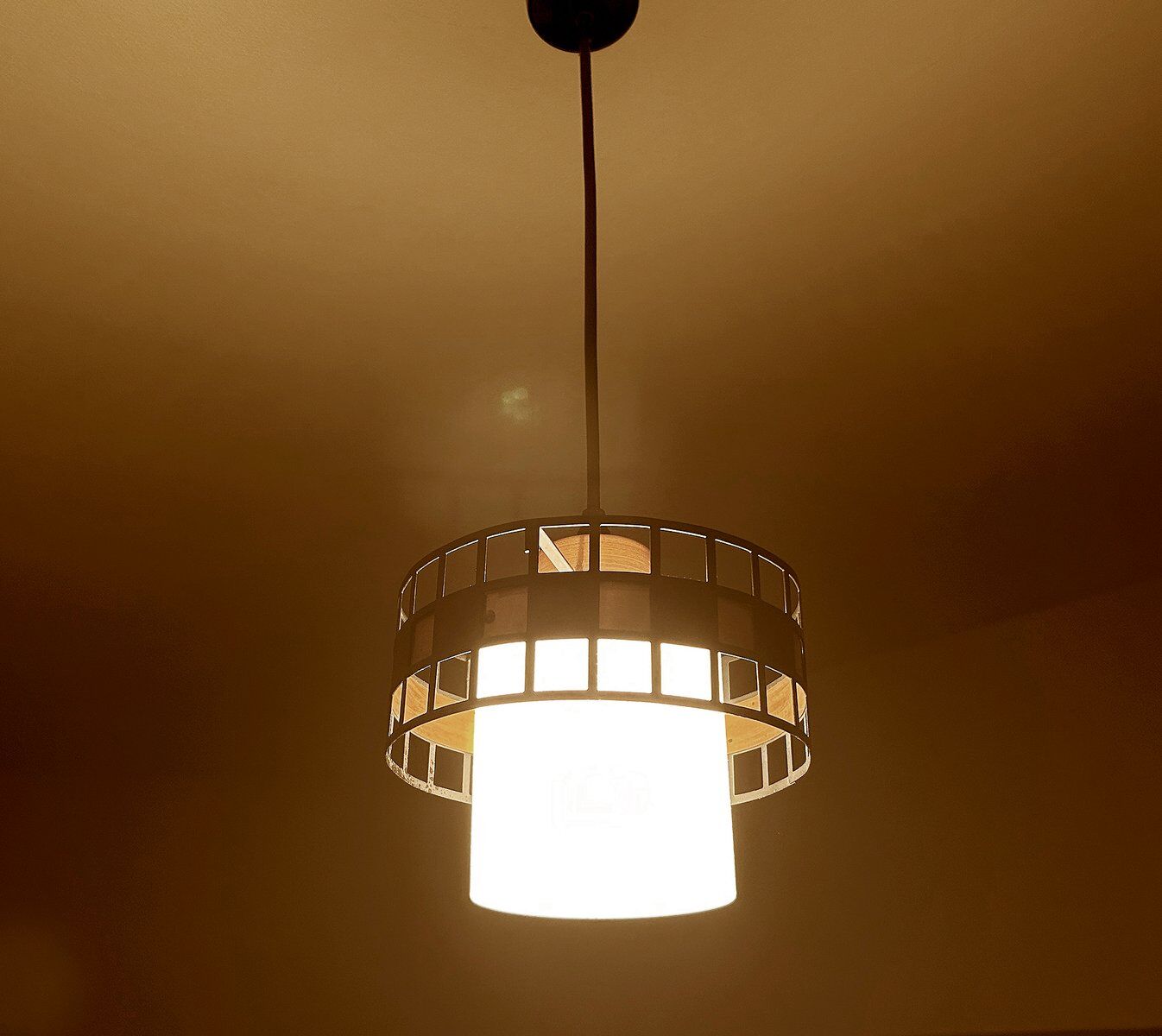 Lustre vintage danois moderne