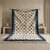 Large Berber rug made of pure wool, traditionally handwoven, 3/4 m.