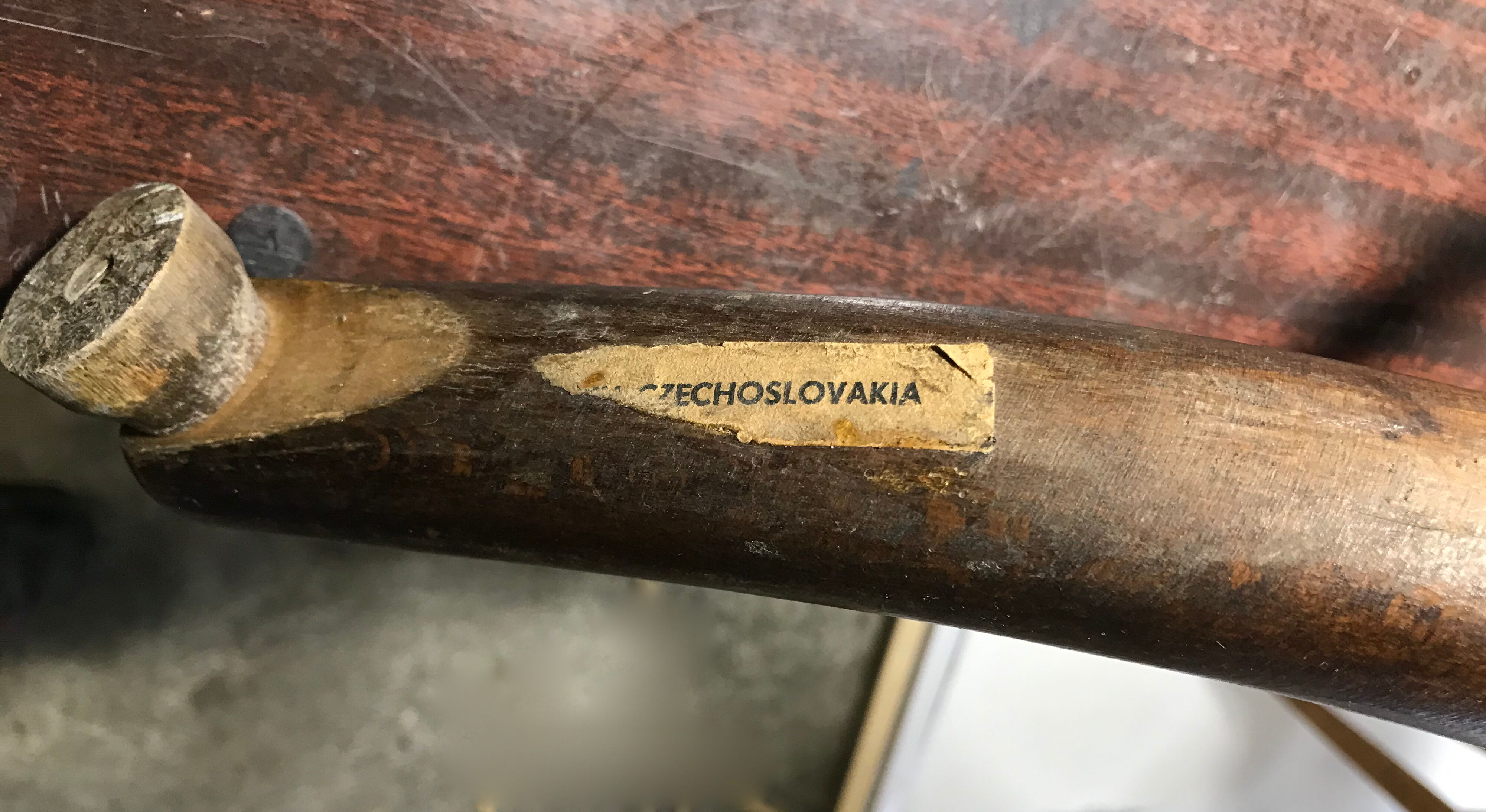 Thonet parrot coat holder, curved wood 1930 - 40,