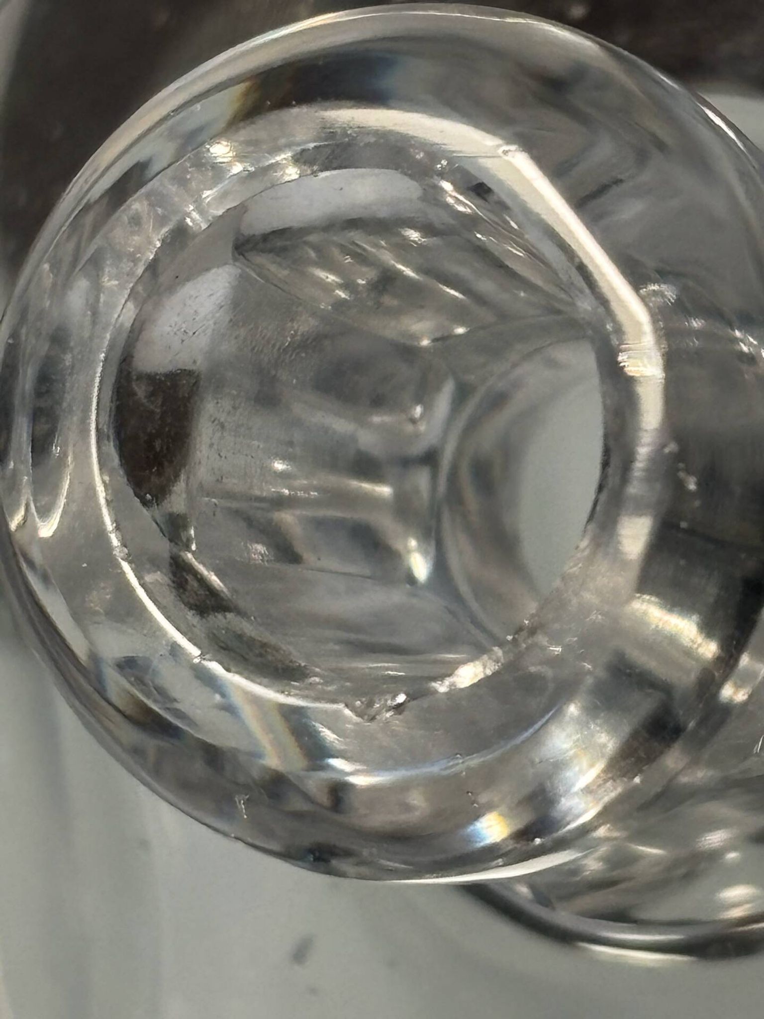 Carafe en cristal Saint Louis début 20ème
