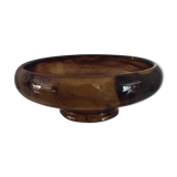 Old glass paste table center