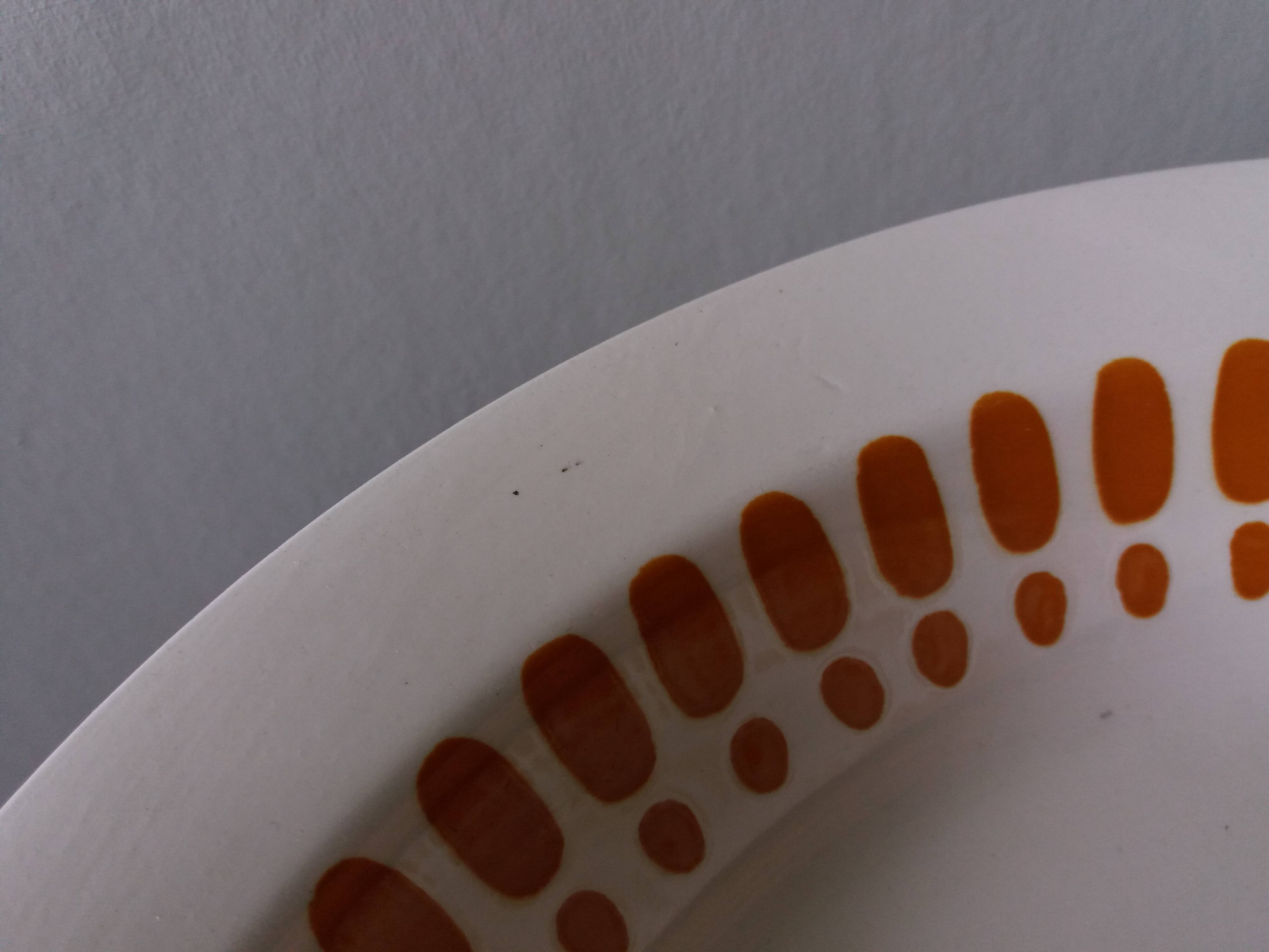 Hollow vegetable dish salad bowl 70s space age