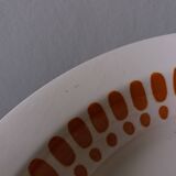 Hollow vegetable dish salad bowl 70s space age
